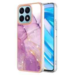 IMD MARBLE Védőburkolat Honor X8a PURPLE