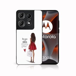 PROTEMIO MY ART Védőburkolat Motorola Edge 50 Pro RED DRESS-hoz (137)