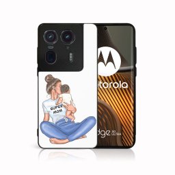 PROTEMIO MY ART Védőburkolat a Motorola Edge 50 Ultra-hez SUPERMOM (112)
