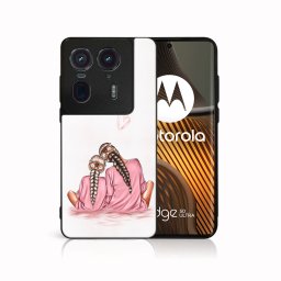 PROTEMIO MY ART Védőburkolat Motorola Edge 50 Ultra LÁNYA (114) számára