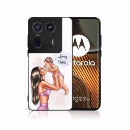 PROTEMIO MY ART Védőhuzat Motorola Edge 50 Ultra LOVING MOM (115) számára