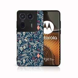PROTEMIO MY ART Karácsonyi mintájú borító Motorola Edge 50 Ultra MISLETOE (070)