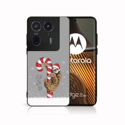 PROTEMIO MY ART Karácsonyi mintás borító Motorola Edge 50 Ultra CANDY (076)
