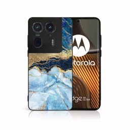 PROTEMIO MY ART Védőburkolat a Motorola Edge 50 Ultra-hez BLUE MARBLE (141)