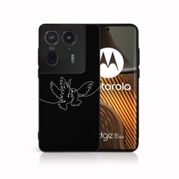 PROTEMIO MY ART Védőburkolat a Motorola Edge 50 Ultra-hez WHITE DOVE (195)