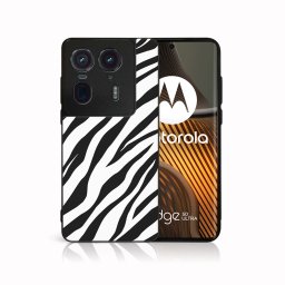PROTEMIO MY ART Védőburkolat Motorola Edge 50 Ultra ZEBRA (237) számára