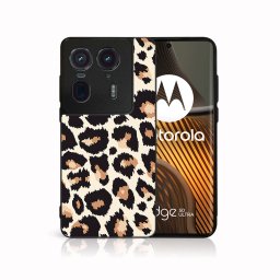 PROTEMIO MY ART Védőburkolat a Motorola Edge 50 Ultra LEOPARD PRINT (238) számára
