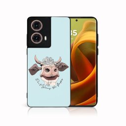 PROTEMIO MY ART Védőburkolat a Motorola Moto-hoz G85 5G HAPPY COW (181)