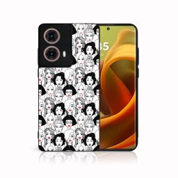 PROTEMIO MY ART Védőburkolat a Motorola Moto-hoz G85 5G LIPSTICK (174)