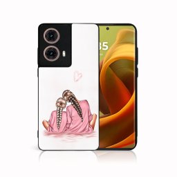 PROTEMIO MY ART Védőburkolat: Motorola Moto G85 5G LÁNYA (114)