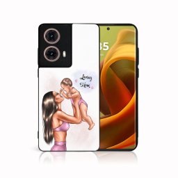 PROTEMIO MY ART Védőburkolat a Motorola Moto G85 számára 5G LOVING MOM (115)