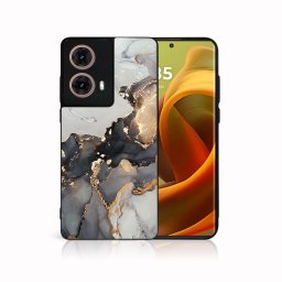 PROTEMIO MY ART Védőburkolat: Motorola Moto G85 5G GREY MARBLE (140)