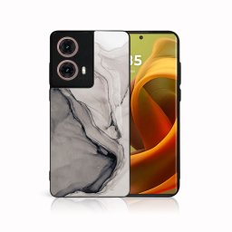 PROTEMIO MY ART Védőburkolat a Motorola Moto G85 számára 5G BLACK INK (146)