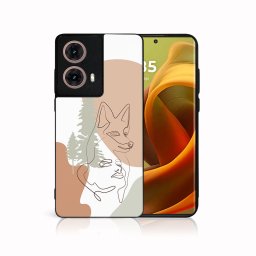 PROTEMIO MY ART Védőburkolat a Motorola Moto G85 számára 5G FOX (191)