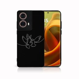 PROTEMIO MY ART Védőburkolat: Motorola Moto G85 5G WHITE DOVE (195)