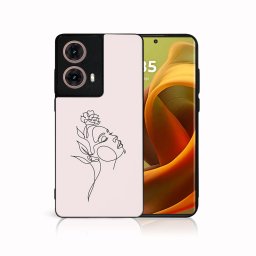 PROTEMIO MY ART Védőburkolat: Motorola Moto G85 5G ROSE GIRL (198)
