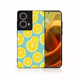 PROTEMIO MY ART Védőburkolat a Motorola Moto G85 számára 5G LEMON (121)