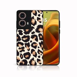 PROTEMIO MY ART Védőburkolat a Motorola Moto G85 számára 5G LEOPARD PRINT (238)