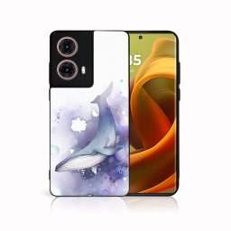 PROTEMIO MY ART Védőburkolat a Motorola Moto G85 számára 5G WHALE (242)