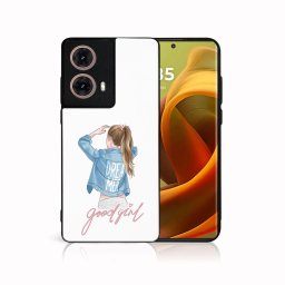 PROTEMIO MY ART Védőburkolat a Motorola Moto-hoz G85 5G JÓ GIRL (130)