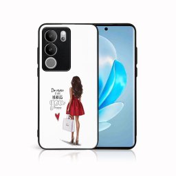 PROTEMIO MY ART Védőburkolat: Vivo V29 5G RED DRESS (137)