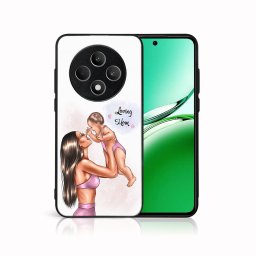 PROTEMIO MY ART Védőhuzat Oppo Reno12-höz 5G LOVING MOM (115)