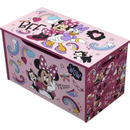 Minnie egér játéktároló fából 55,5x30x30 cm