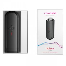 Lovense Solace okos maszturbátor, fel-le mozgással (APP-os)