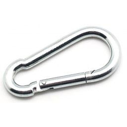 SNAP HOOK 79X8MM – prémium, erős fém karabíner