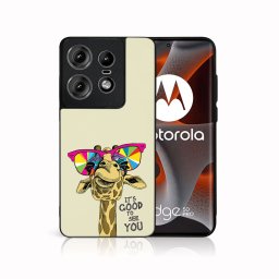 PROTEMIO MY ART Védőburkolat Motorola Edge 50 Pro GIRAFFE (180)-hoz