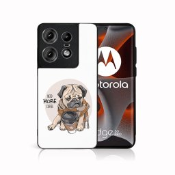 PROTEMIO MY ART Védőburkolat Motorola Edge 50 Pro MORE COFFEE (184)-hoz