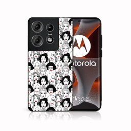 PROTEMIO MY ART Védőburkolat Motorola Edge 50 Pro LIPSTICK (174)-hoz