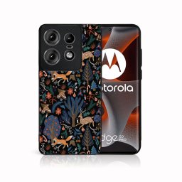 PROTEMIO MY ART Karácsonyi mintás borító Motorola Edge 50 Pro TÉLI (071)