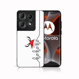 PROTEMIO MY ART Karácsonyi kivitelű borító Motorola Edge 50 Pro HOHOHO (073)