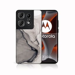 PROTEMIO MY ART Védőburkolat Motorola Edge 50 Pro BLACK INK (146) számára