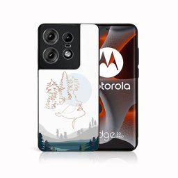 PROTEMIO MY ART Védőburkolat Motorola Edge 50 Pro LAKE (192) számára