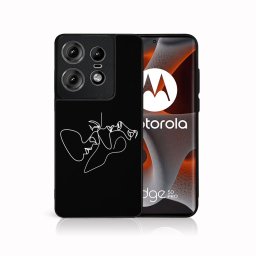 PROTEMIO MY ART Védőburkolat Motorola Edge 50 Pro FACES (196) számára