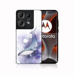 PROTEMIO MY ART Védőburkolat Motorola Edge 50 Pro WHALE (242) számára