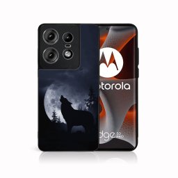 PROTEMIO MY ART Védőburkolat Motorola Edge 50 Pro WOLF (247) számára