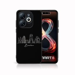 PROTEMIO MY ART Védőburkolat Infinix Smart 8 BARCELONA (213) számára