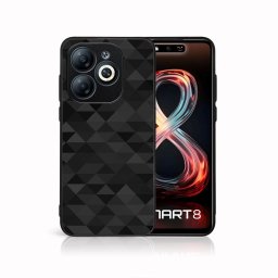 PROTEMIO MY ART Védőburkolat a Infinix Smart 8-hez BLACK TRIANGLES (232)