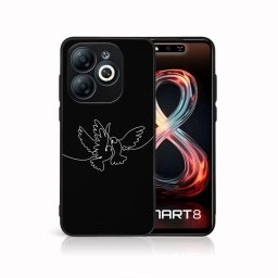 PROTEMIO MY ART Védőburkolat a Infinix Smart 8-hez WHITE DOVE (195)