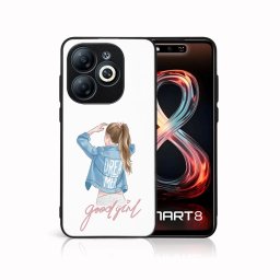 PROTEMIO MY ART Védőburkolat a Infinix Smart 8-hez JÓ GIRL (130)
