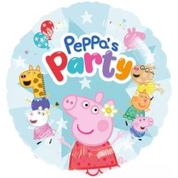 Peppa fólia léggömb, lufi 43 cm Nr3