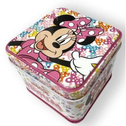 Minnie egér mini fém doboz 7,5 cm