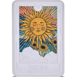 Tarot XIX: Nap - 1 Oz - Ezüst gyűjtői érme