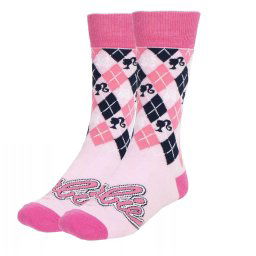 Barbie Argyle női hosszú szárú zokni 36/43