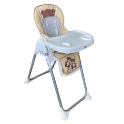 Mama Kiddies(R) Lylyan multifunkciós etetőszék bézs színben macis mintával + Ajándék
