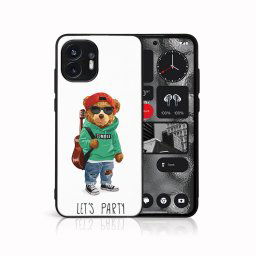 PROTEMIO MY ART Védőburkolat Nothing Phone 2 BEAR (177)-hoz