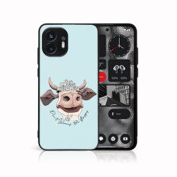 PROTEMIO MY ART Védőburkolat Nothing Phone 2 HAPPY COW (181)-hoz